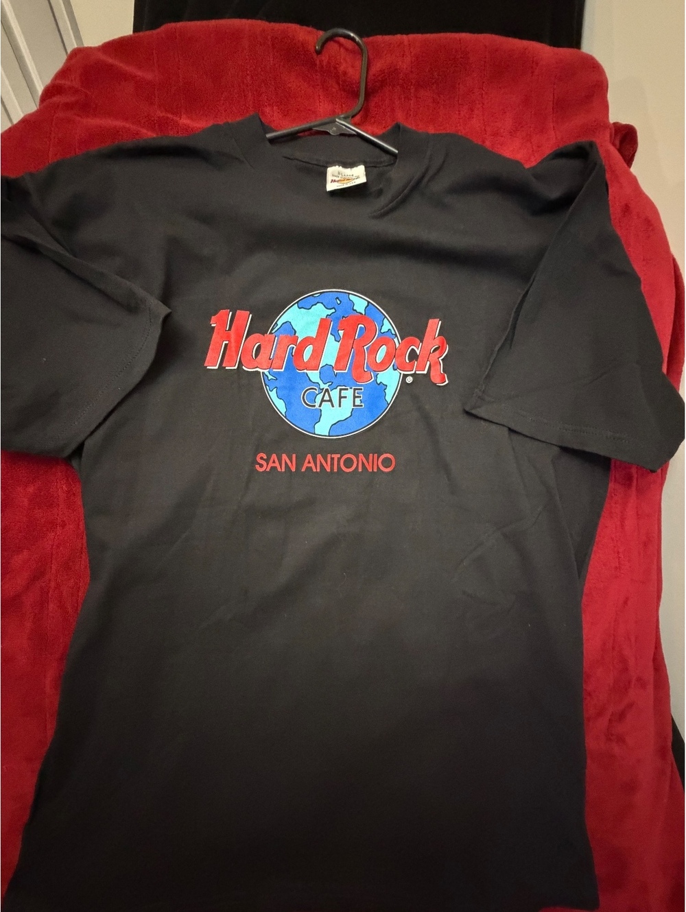 Hard Rock Cafe San Antonio Black T-Shirt Size XL Made in USA